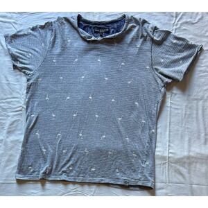 Free‎ Planet Flamingo T shirt Gray Cotton Short Sleeve Men's Extra Large XL